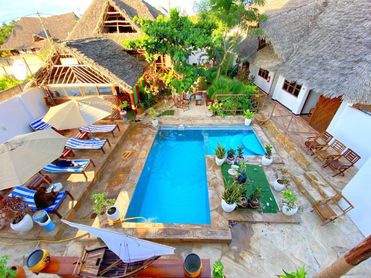 Utulivu Bungalow Nungwi Bagian luar foto