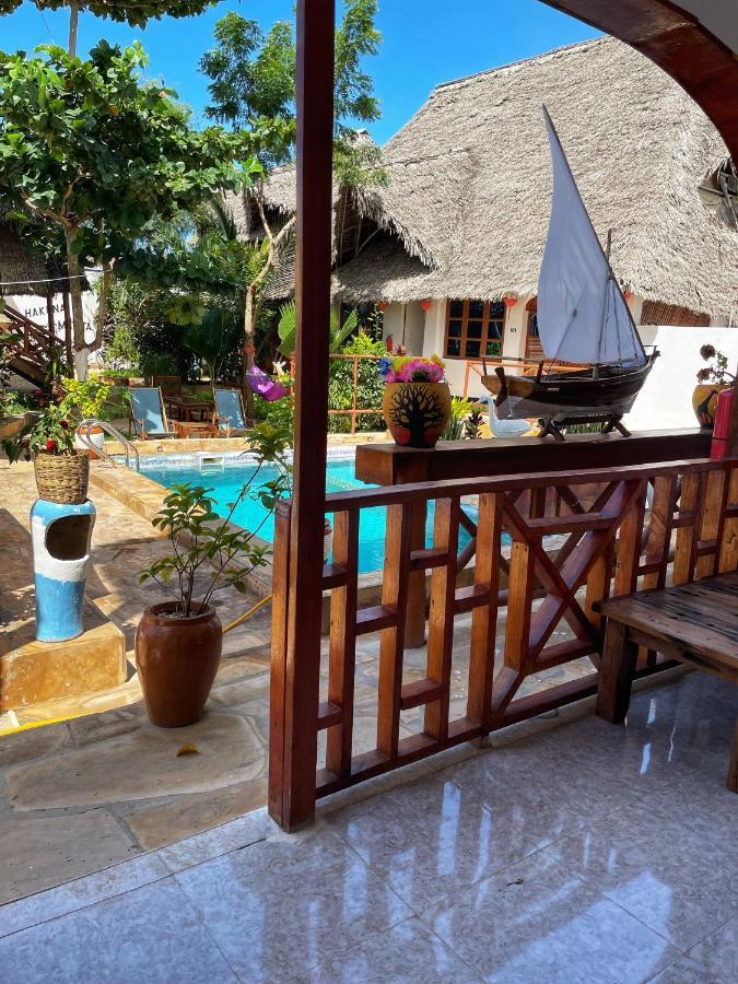 Utulivu Bungalow Nungwi Bagian luar foto